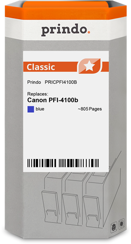 Prindo Classic Azul Cartucho de tinta