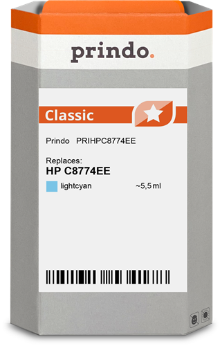 Prindo Classic azurová (světlo) Inkoustovou kazetu