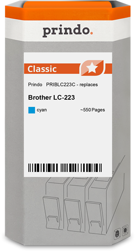 Prindo Classic Cyan Cartucho de tinta