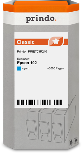 Prindo Classic Cyan Cartucho de tinta