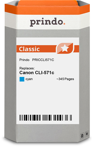 Prindo Classic Cyan Cartucho de tinta