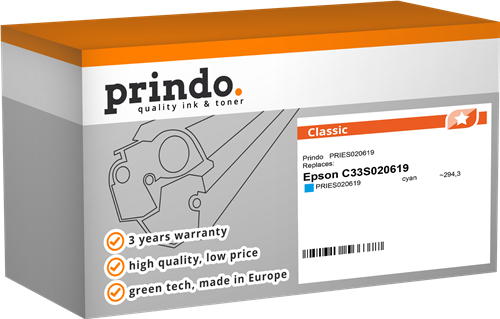 Prindo Classic Cyan Cartucho de tinta