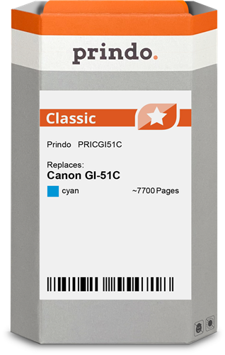 Prindo Classic Cyan Cartucho de tinta