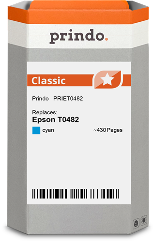 Prindo Classic Cyan Cartucho de tinta