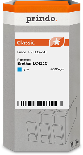 Prindo Classic Cyan Cartucho de tinta