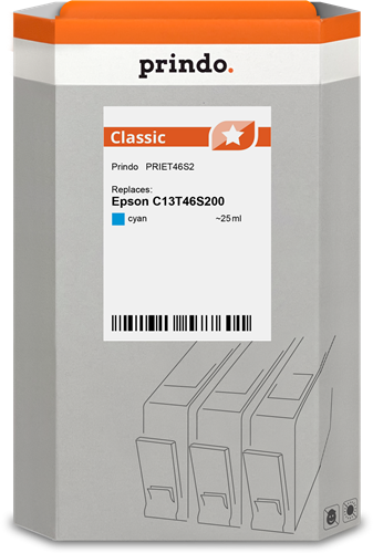 Prindo Classic Cyan Cartucho de tinta