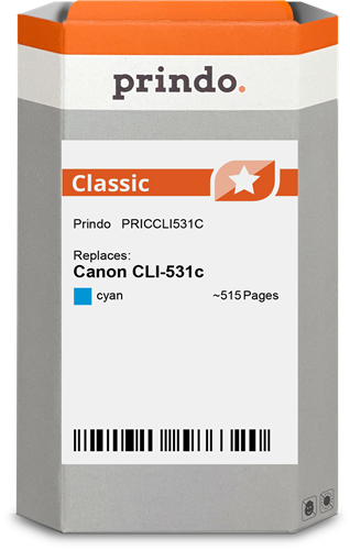 Prindo Classic Cyan Cartucho de tinta