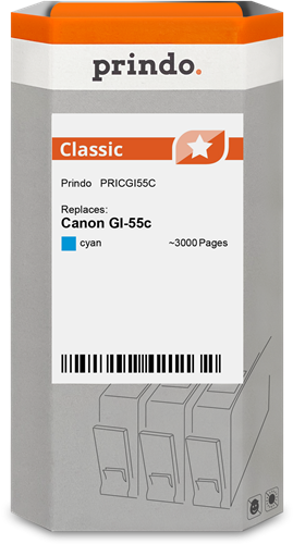 Prindo Classic Cyan Cartucho de tinta