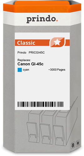 Prindo Classic Cyan Cartucho de tinta