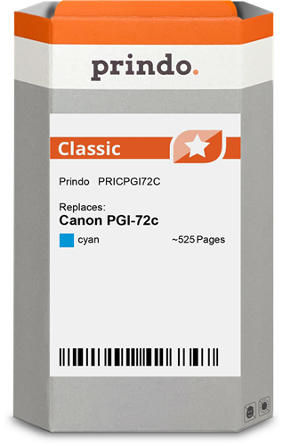 Prindo Classic Cyan Cartucho de tinta