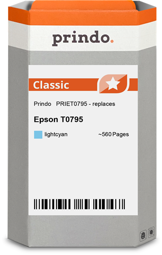 Prindo Classic Cyan (claro) Cartucho de tinta