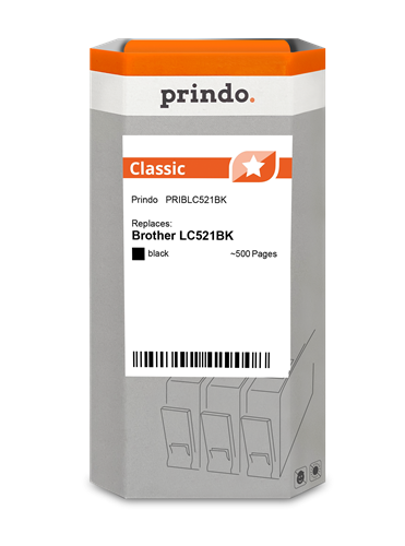 Prindo Classic Černá Inkoustovou kazetu