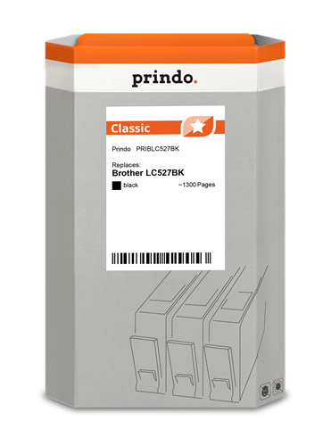 Prindo Classic Černá Inkoustovou kazetu