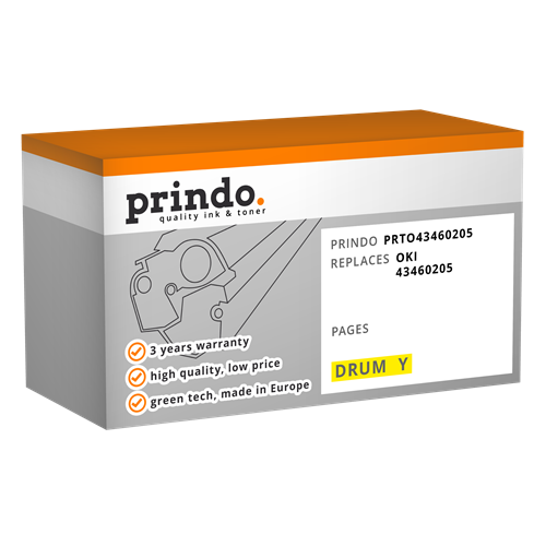Prindo Classic imaging drum yellow