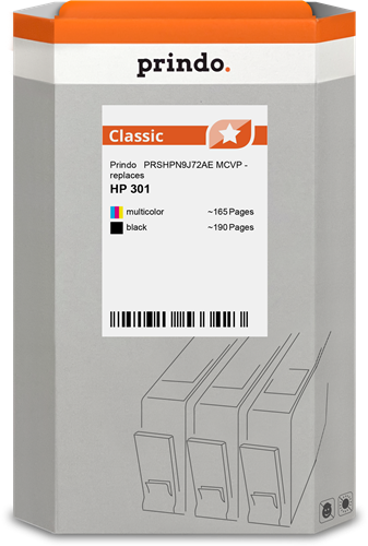 Prindo Classic Multipack nero / differenti colori