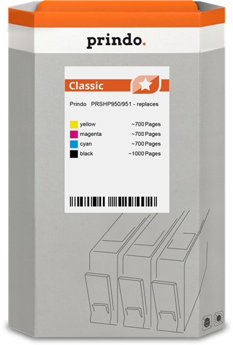 Prindo Classic Pack Preto / Cyan / Magenta / Amarelo