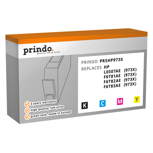 Prindo Classic Pack Preto / Cyan / Magenta / Amarelo