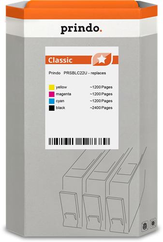 Prindo Classic Pack Preto / Cyan / Magenta / Amarelo