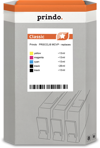 Prindo Classic Pack Preto / Cyan / Magenta / Amarelo