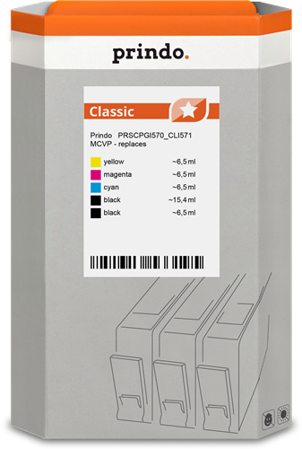 Prindo Classic Pack Preto / Cyan / Magenta / Amarelo