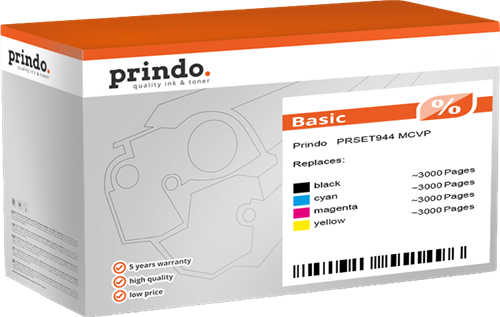Prindo Classic Pack Preto / Cyan / Magenta / Amarelo