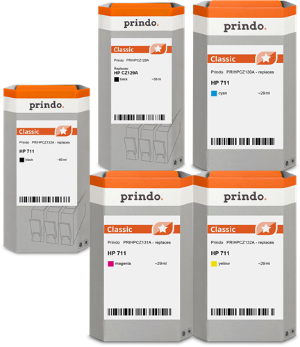 Prindo Classic Pack Preto / Cyan / Magenta / Amarelo