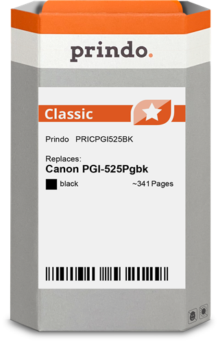 Prindo Classic Preto Cartucho de tinta