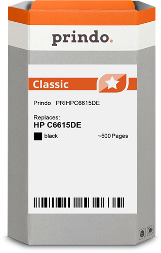 Prindo Classic Preto Cartucho de tinta