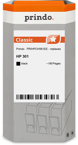 Prindo Classic Preto Cartucho de tinta