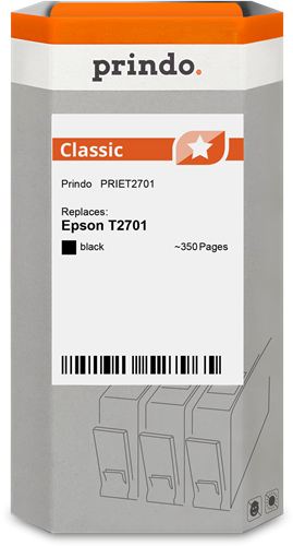 Prindo Classic Preto Cartucho de tinta