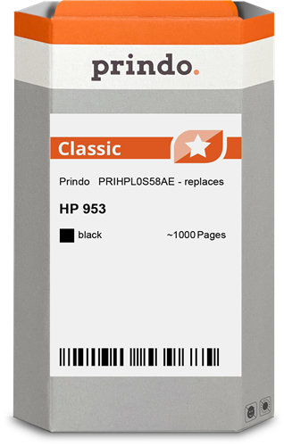 Prindo Classic Preto Cartucho de tinta