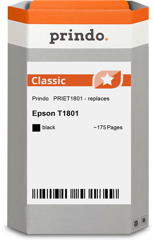 Prindo Classic Preto Cartucho de tinta