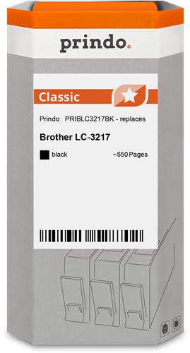 Prindo Classic Preto Cartucho de tinta