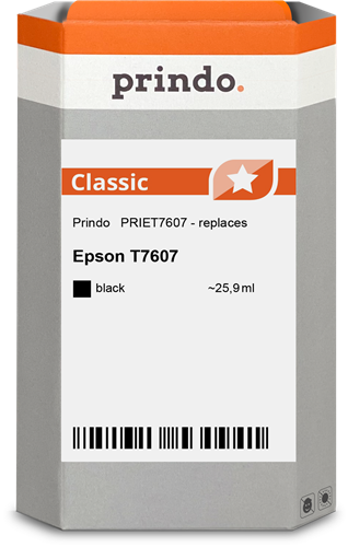 Prindo Classic Preto Cartucho de tinta