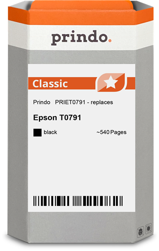 Prindo Classic Preto Cartucho de tinta