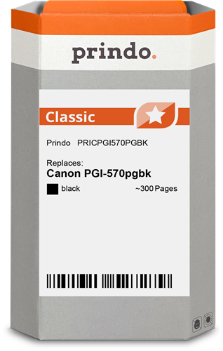 Prindo Classic Preto Cartucho de tinta