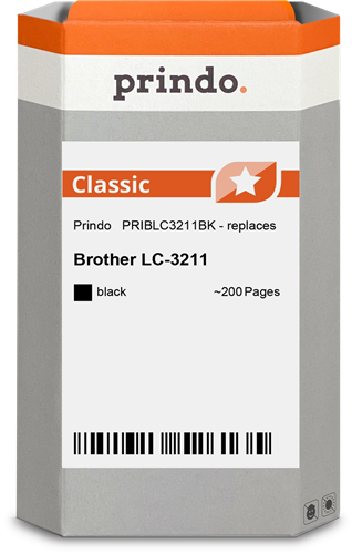 Prindo Classic Preto Cartucho de tinta