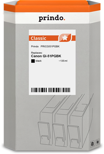Prindo Classic Preto Cartucho de tinta