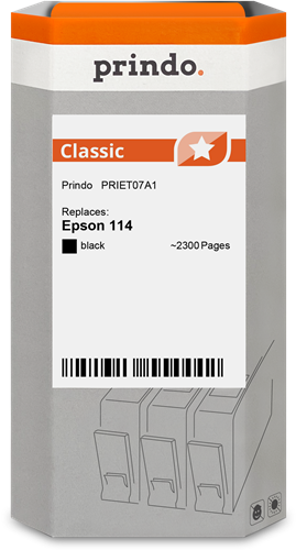 Prindo Classic Preto Cartucho de tinta