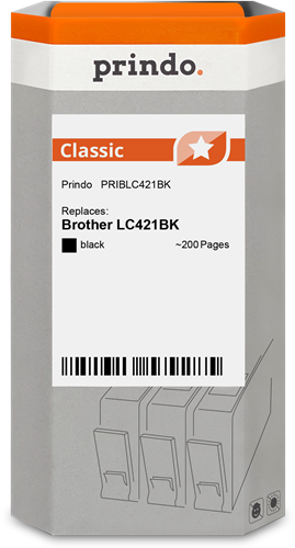 Prindo Classic Preto Cartucho de tinta