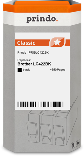 Prindo Classic Preto Cartucho de tinta