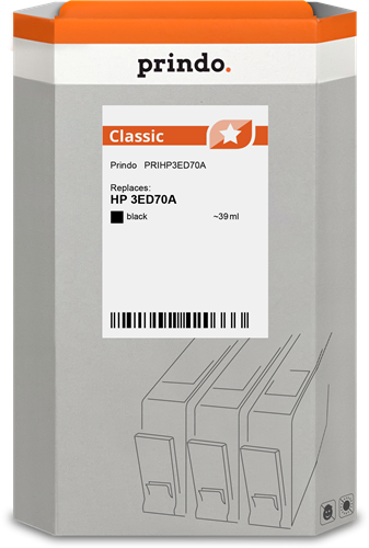 Prindo Classic Preto Cartucho de tinta