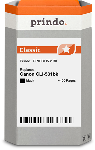 Prindo Classic Preto Cartucho de tinta