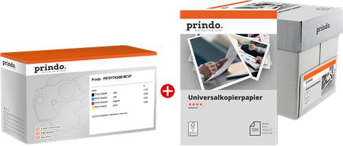 Prindo Classic Preto / Cyan / Magenta / Amarelo / Branco Value Pack