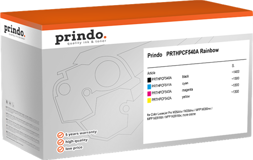 Prindo Classic Preto / Cyan / Magenta / Amarelo Value Pack