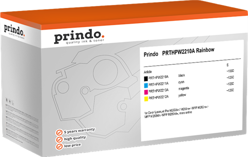 Prindo Classic Preto / Cyan / Magenta / Amarelo Value Pack