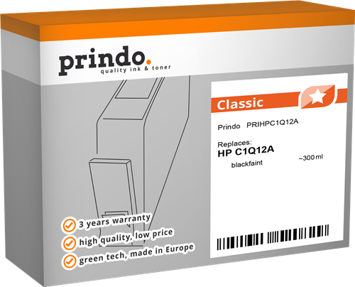 Prindo Classic Preto (opaco) Cartucho de tinta