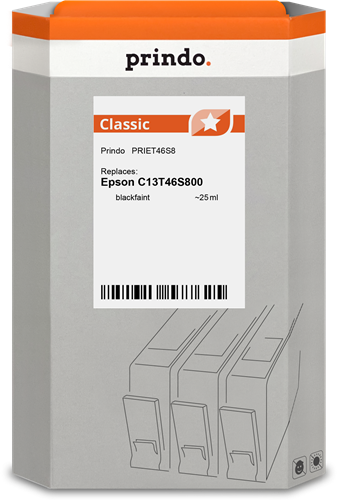 Prindo Classic Preto (opaco) Cartucho de tinta
