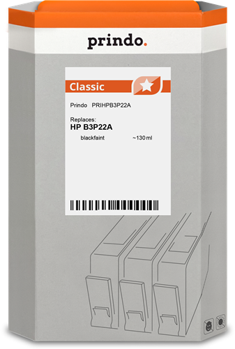Prindo Classic Preto (opaco) Cartucho de tinta