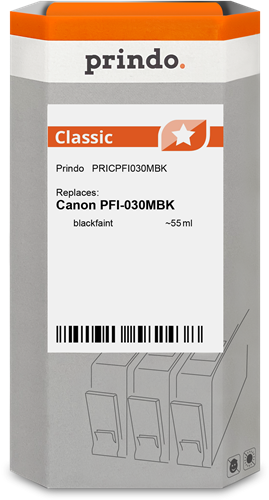 Prindo Classic Preto (opaco) Cartucho de tinta